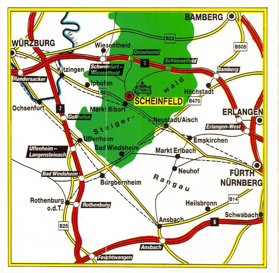 Hotel-Gasthof Krone-Lax Scheinfeld Ngoại thất bức ảnh